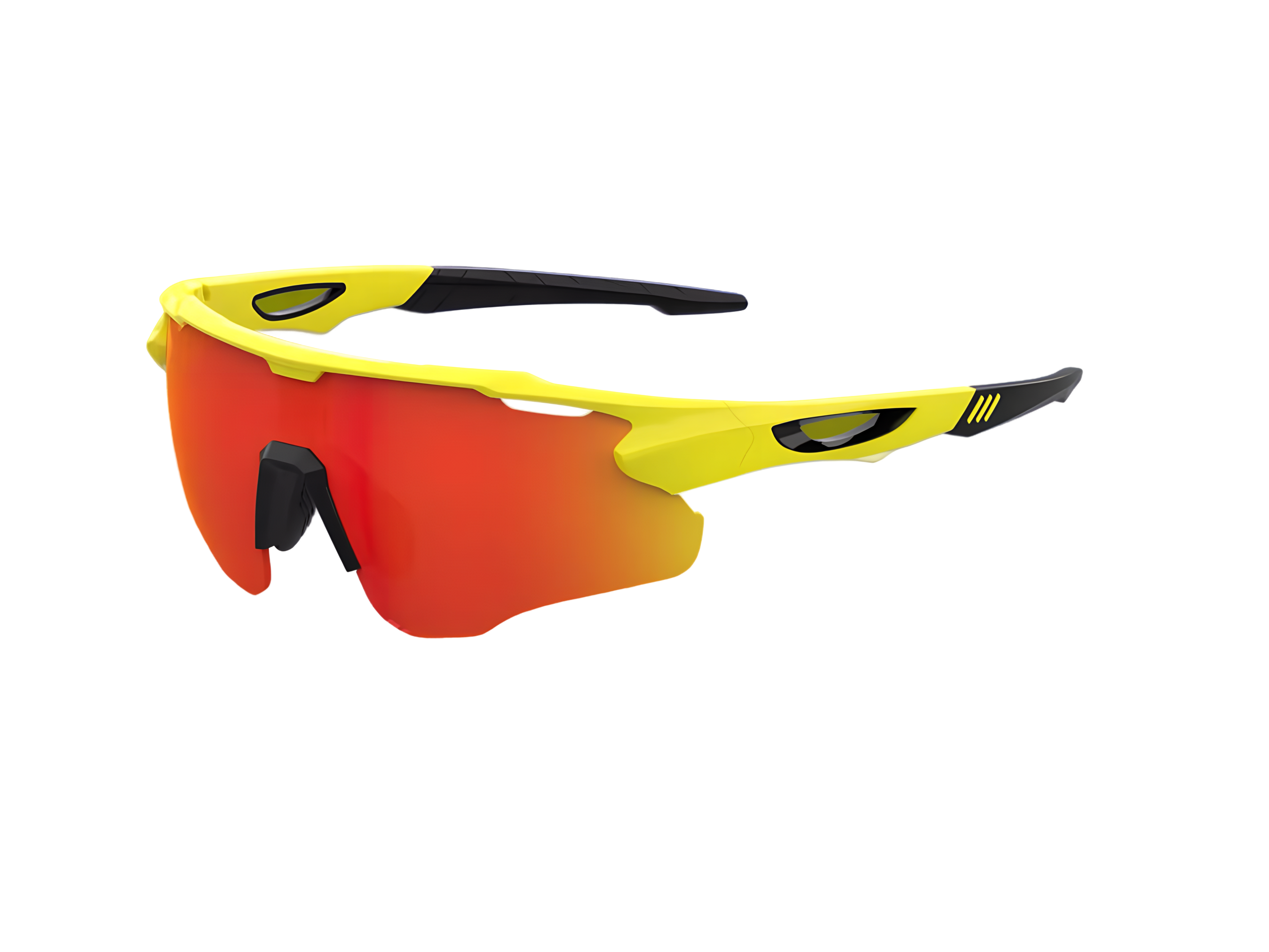 LAZR Yellow / Red Mirror